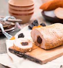 Schab gotowany na parze