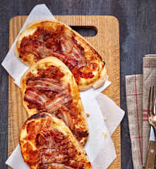 Knusprige Baconschnitten