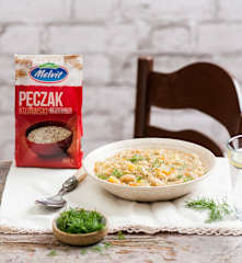 Zupa jarzynowa z fasolą i pęczakiem