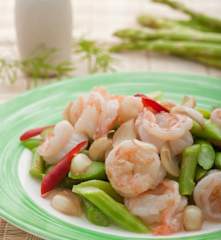 蘆筍炒蝦仁