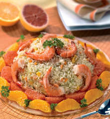 Insalata riso e agrumi