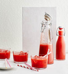 Erdbeer-Rhabarber-Limes