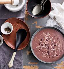 Sopa de feijão com arroz