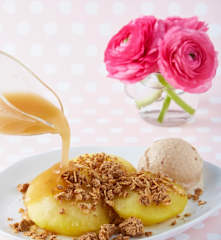 Manzanas caramelizadas