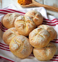 Panini al curry e ricotta