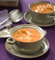 Sopa de pescado donostiarra