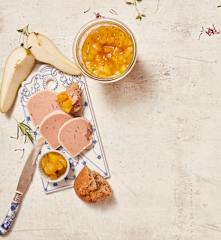 Birnenkompott mit Safran