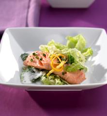 Lachs mit Wirsing und Kartoffeln