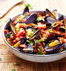 Moules à l'espagnole