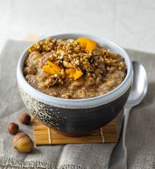 5-Elemente Kraftbrei mit Quinoa und Maroni