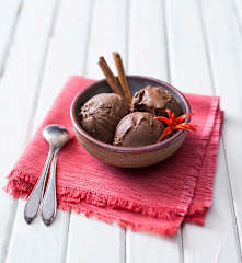 Gelato al cioccolato e peperoncino (senza lattosio)