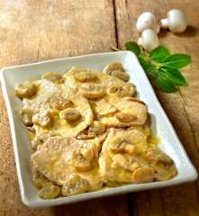 Scaloppine ai funghi