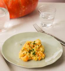 Arroz con calabaza para deportistas