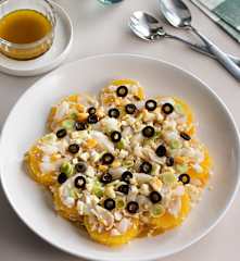 Remojón de naranja y bacalao