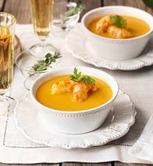 Crema de gambones