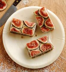 Barras de cereais e figos