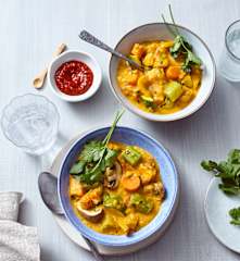 Curry von Wurzelgemüsen