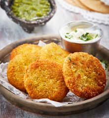 Tortitas de garbanzo