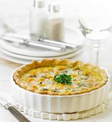 Quiche de frango com abóbora