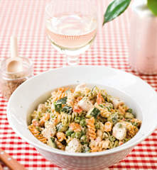 Pasta Salad with Cod and Tartare Sauce