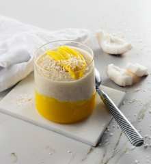 Kokosmilchreis mit Mango