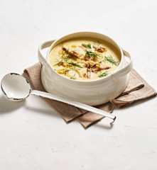 Pfeffermakrelen-Suppe