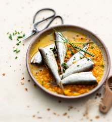 Sardines à l'escabèche