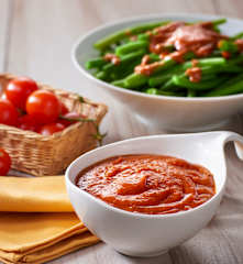 Salsa di pomodori ciliegia