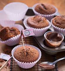 Bananen-Nougat-Muffins
