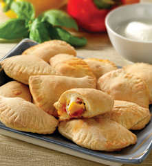 Panzerotti gustosi ai peperoni