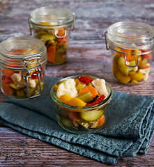 Giardiniera in agrodolce sottovuoto