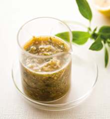 Marinade soja, citron, ail, gingembre