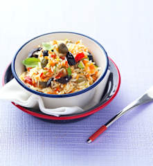 Salade de riz aux légumes