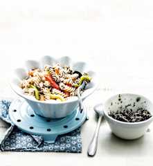 Salade de pâtes aux poivrons