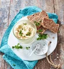 Pastinakenpüree mit Lachs