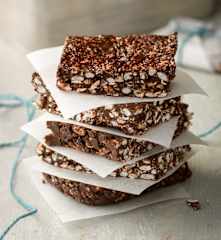 Chewy Mint Choc Protein Bites