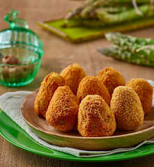 Arancini agli asparagi (senza glutine)