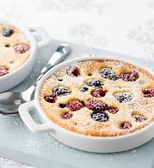 Clafoutis de frutos silvestres