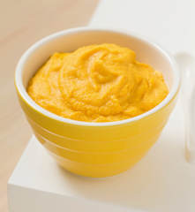 Baby's first meal (chicken purée)