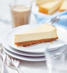 Pfirsich-Cheesecake