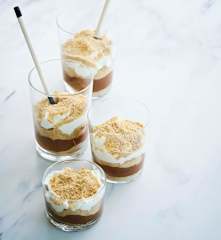 Serradura de chocolate