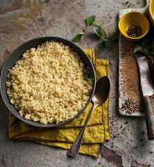 Bulgur de grano medio (Cocción de arroz)