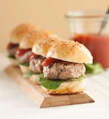 Minihamburguesas de cordero