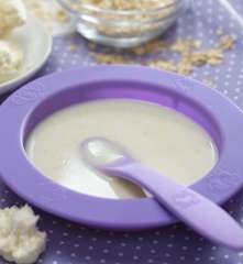 Květáková polévka s vločkami