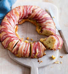 Couronne-cake au lard fumé