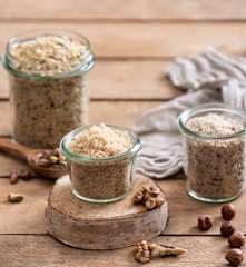 Rozdrabnianie orzechów