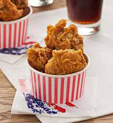 Pollo frito al estilo Kentucky