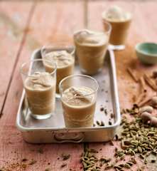 Granizado de café e leite condensado