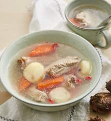 排骨马蹄胡萝卜汤