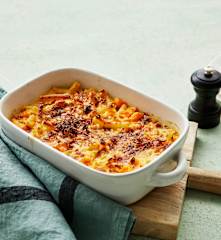 Nudel-Möhren-Auflauf
